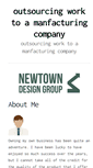 Mobile Screenshot of newtowndesigngroup.com